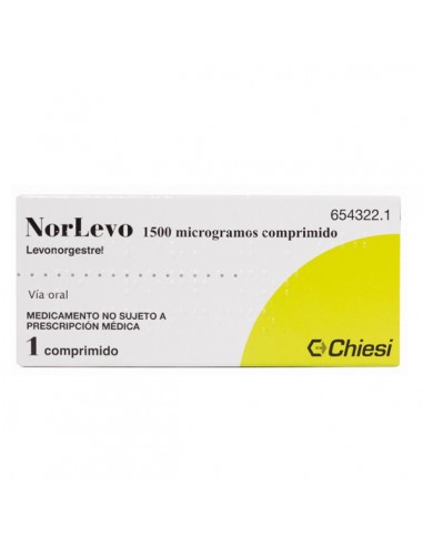 NORLEVO 1,5 MG 1 COMPRIMIDO
