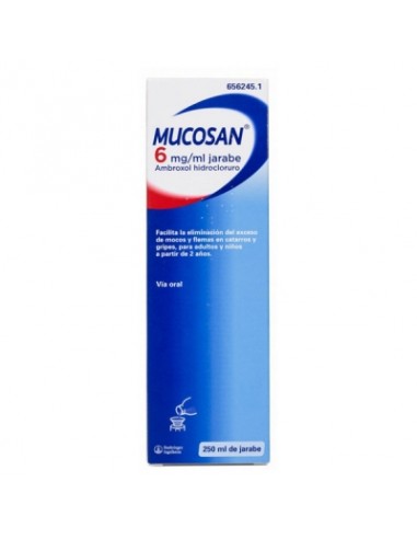 MUCOSAN 6 MG/ML JARABE 1 FRASCO 250 ML