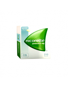 NICORETTE 2 MG 210 CHICLES...