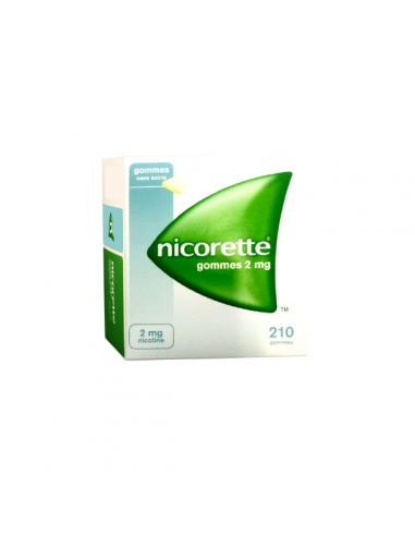 NICORETTE 2 MG 210 CHICLES...