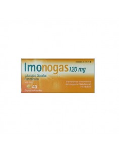 IMONOGAS 120 MG 40 CAPSULAS...