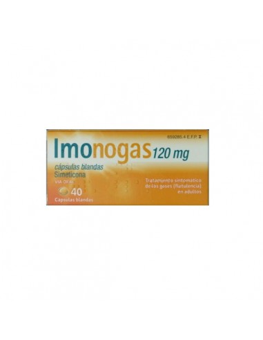 IMONOGAS 120 MG 40 CAPSULAS BLANDAS