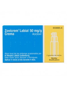 ZOVICREM LABIAL 50 MG/G...