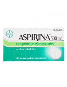 ASPIRINA 500 MG 20...