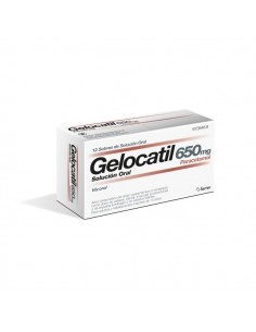 GELOCATIL 650 MG 12 SOBRES...