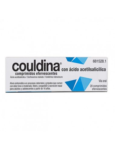 COULDINA CON ACIDO ACETILSALICILICO...
