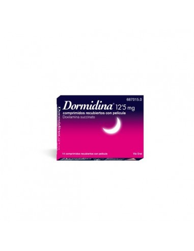 DORMIDINA 12,5 MG 14 COMPRIMIDOS...