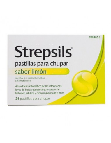 STREPSILS 24 PASTILLAS PARA CHUPAR...