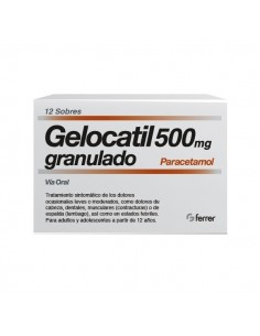 GELOCATIL 500 MG 12 SOBRES...