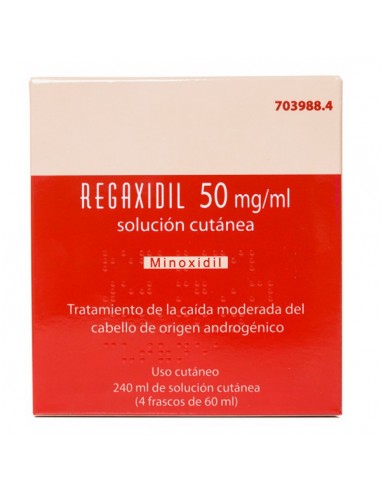 REGAXIDIL 50 MG/ML SOLUCION CUTANEA 4...