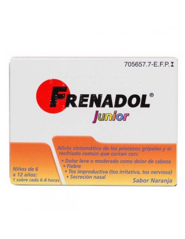 FRENADOL JUNIOR 10 SOBRES GRANULADO...