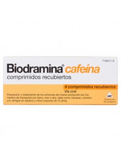 BIODRAMINA CAFEINA 4...