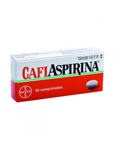 CAFIASPIRINA 500 MG/50 MG 20 COMPRIMIDOS