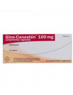GINE-CANESTEN 100 MG 6...