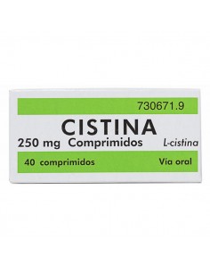 CISTINA 250 MG 40 COMPRIMIDOS