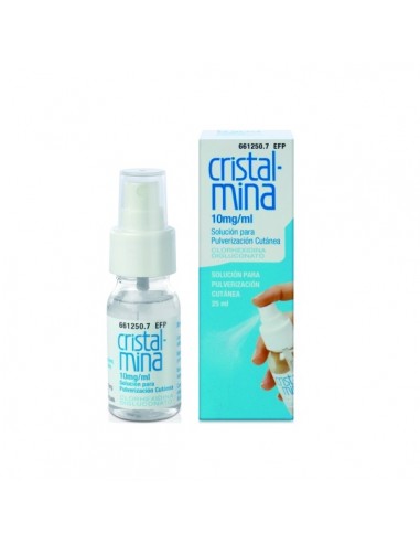 CRISTALMINA 10 MG/ML SOLUCION PARA...
