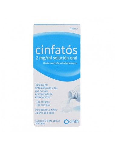 CINFATOS ANTITUSIVO 2 MG/ML SOLUCION...