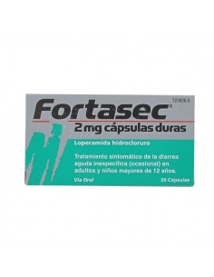 FORTASEC 2 MG 20 CAPSULAS