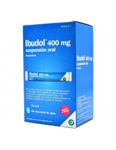 IBUDOL 400 MG 20 SOBRES...