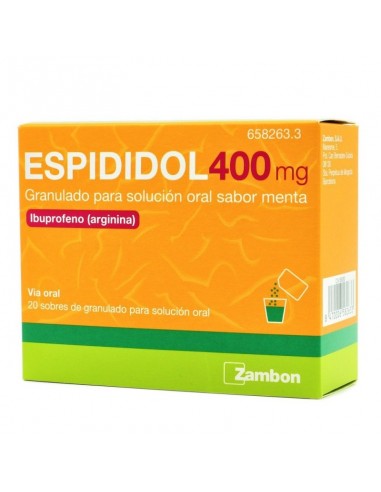 ESPIDIDOL 400 MG 20 SOBRES GRANULADO...