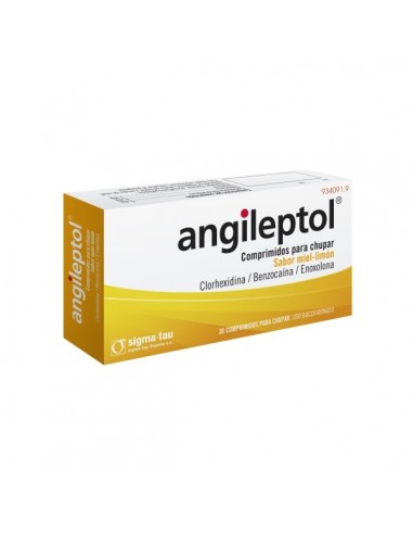 ANGILEPTOL 30 COMPRIMIDOS PARA CHUPAR...