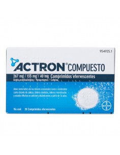 ACTRON COMPUESTO 267 MG/133...