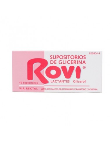 SUPOSITORIOS DE GLICERINA ROVI...