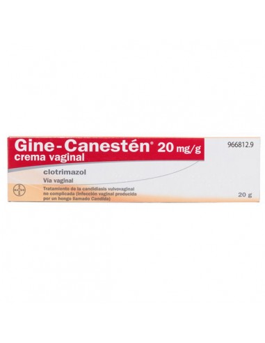 GINE-CANESTEN 20 MG/G CREMA VAGINAL 1...
